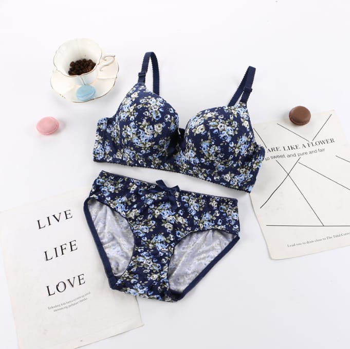 Women's fancy & Soft Matriyal Sexy Bra & Panty Set (Pack of 6)