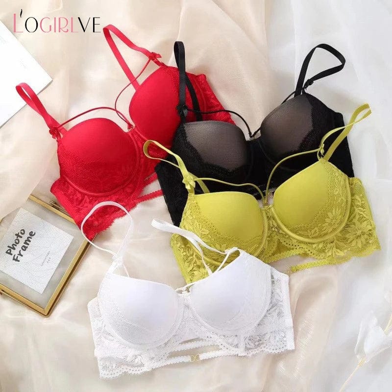 Women's fancy & Soft Matriyal Sexy Bra & Panty Set (Pack of 4)