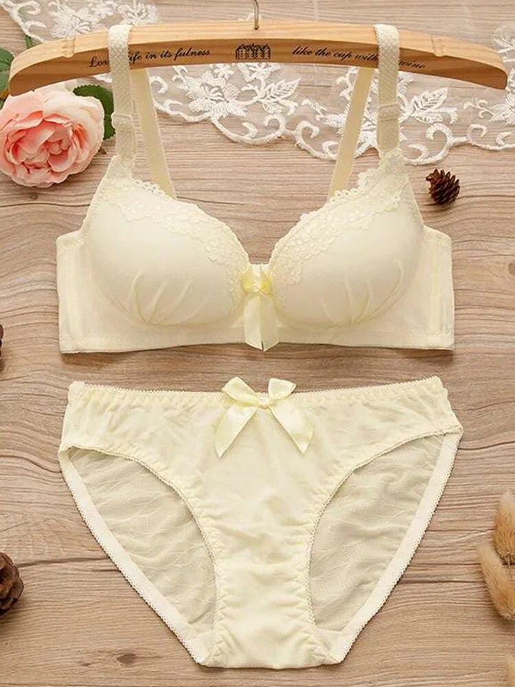 Women's fancy & Soft Matriyal Sexy Bra & Panty Set (Pack of 6)