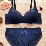 Women's fancy & Soft Matriyal Sexy Bra & Panty Set (Pack of 6)