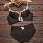 Women's fancy & Soft Matriyal Sexy Bra & Panty Set (Pack of 4)