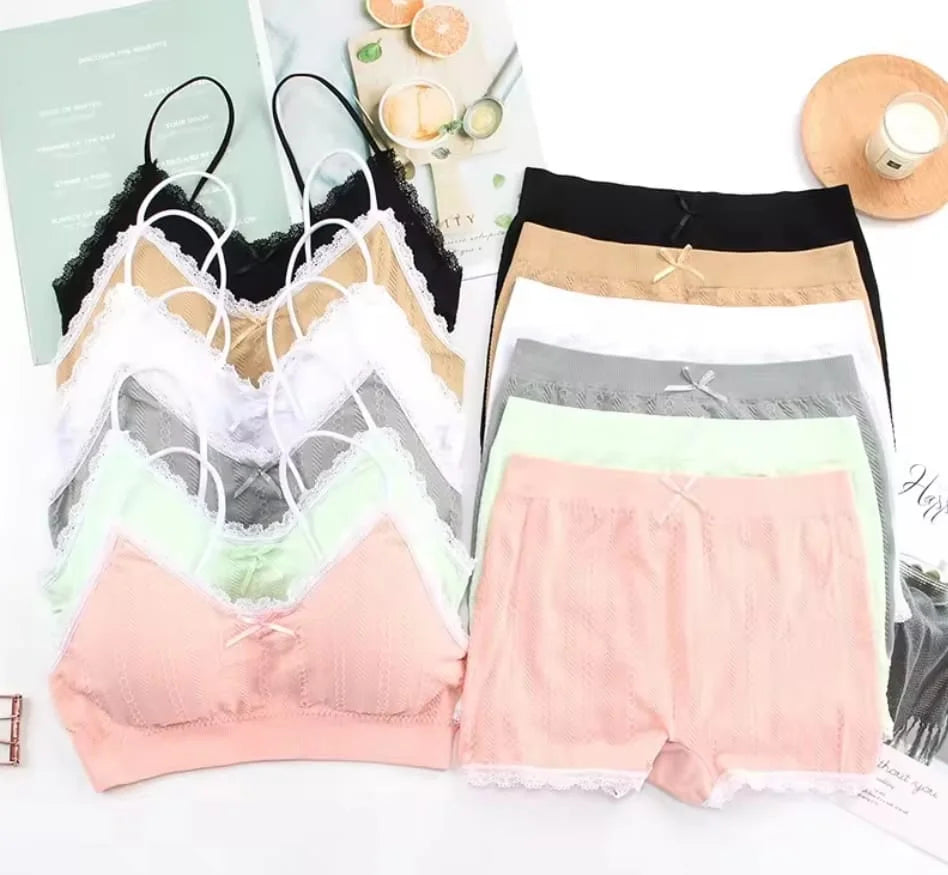 Women’s fancy & Soft Matriyal Sexy Bra & Panty Set (Pack of 6)