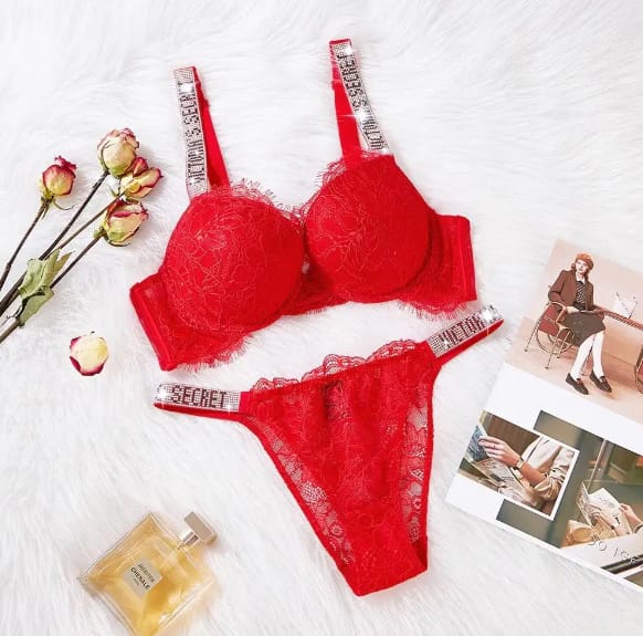 Women's fancy & Soft Matriyal Sexy Bra & Panty Set (Pack of 6)