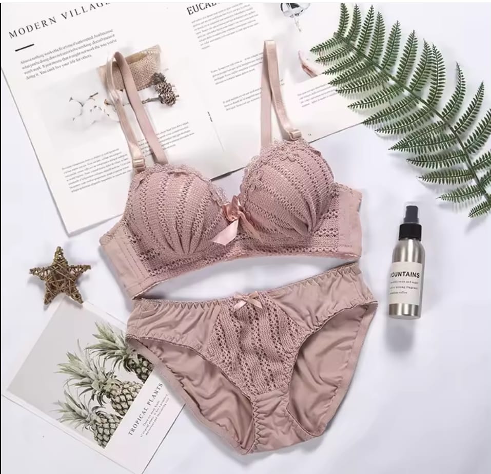 Women's fancy & Soft Matriyal Sexy Bra & Panty Set (Pack of 6)